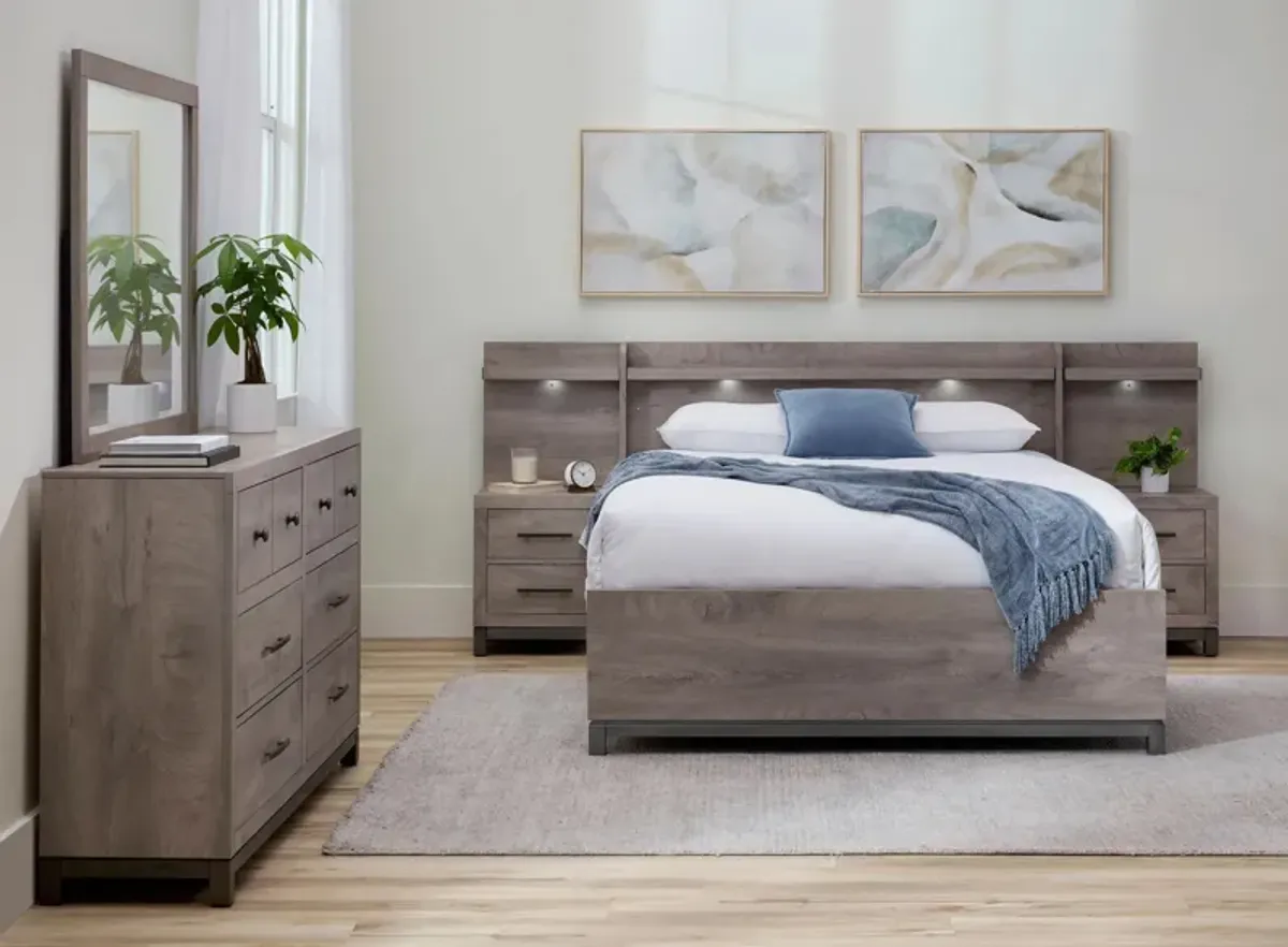Rikki 7-pc. Wall Bed Bedroom Set