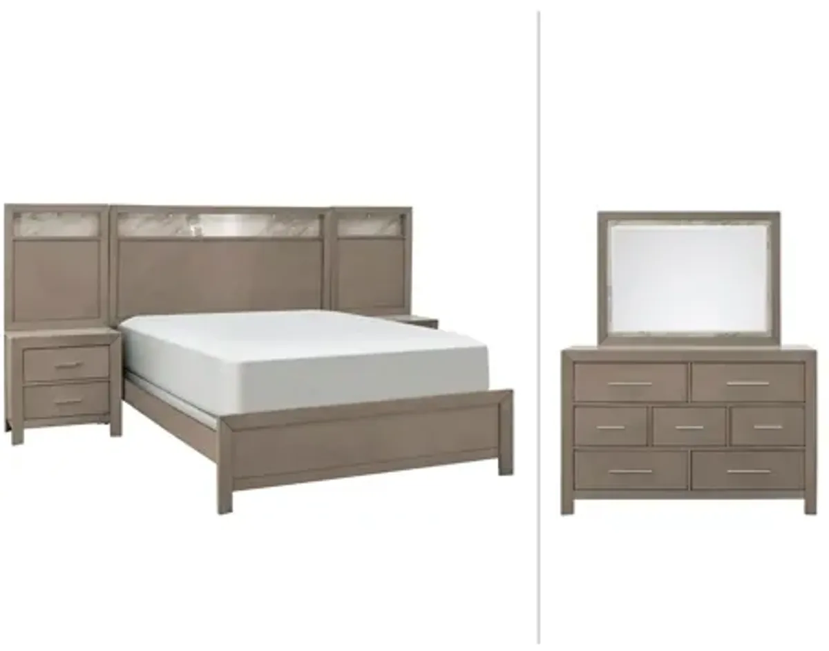 Armory 7-pc. Wall Bed Bedroom Set