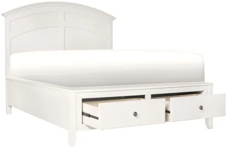 Kylie Platform Storage Bed in Cream by Bellanest