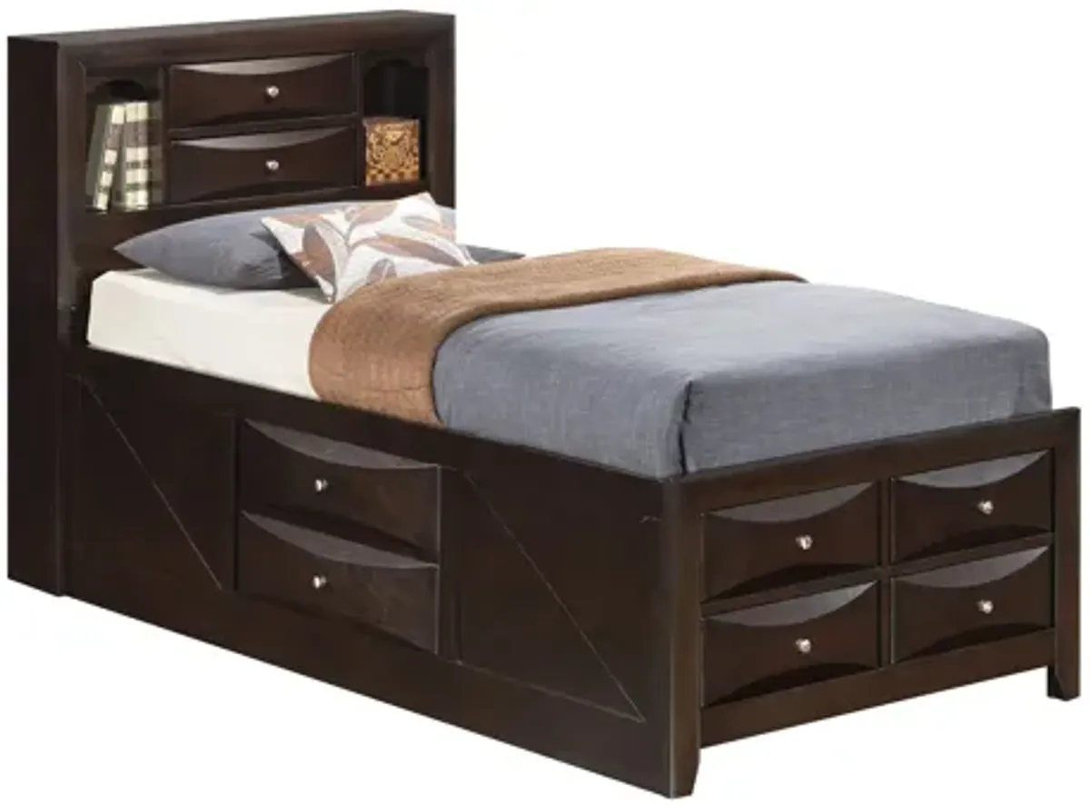 Marilla 4-pc. Captain's Bedroom Set