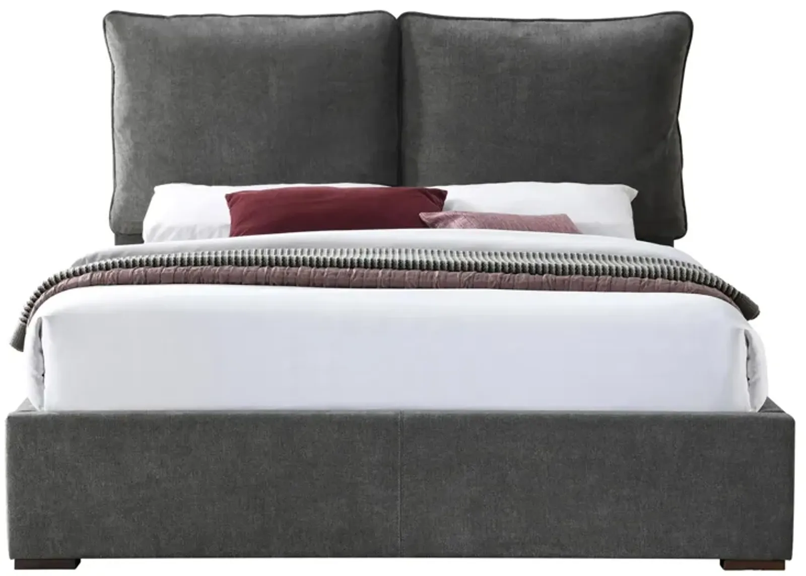 Misha Queen Bed in Gray by Meridian Furniture