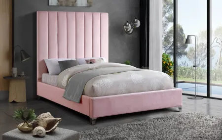 Via Full Bed in Gray by Meridian Furniture