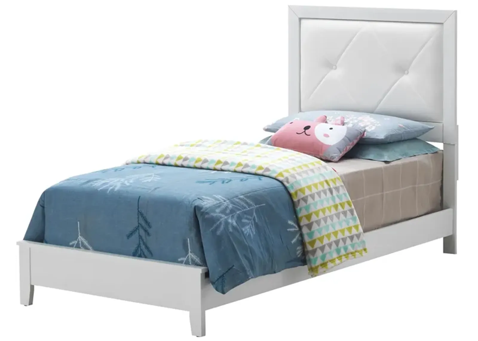 Primo Panel Bed in White by Glory Furniture