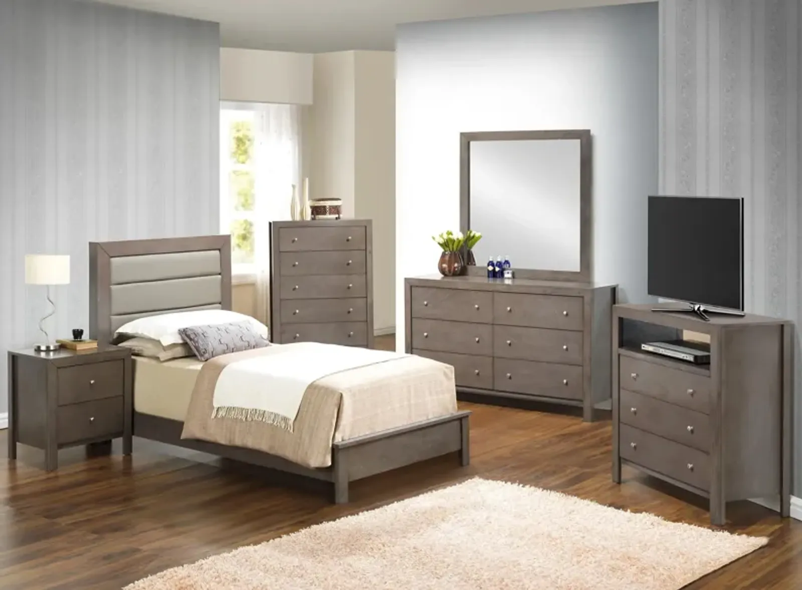 Burlington 4-pc. Upholstered Bedroom Set