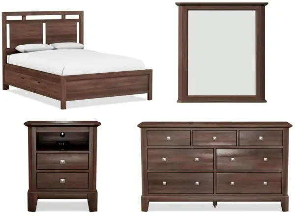 Urbane 4-pc. High-Profile Bedroom Set