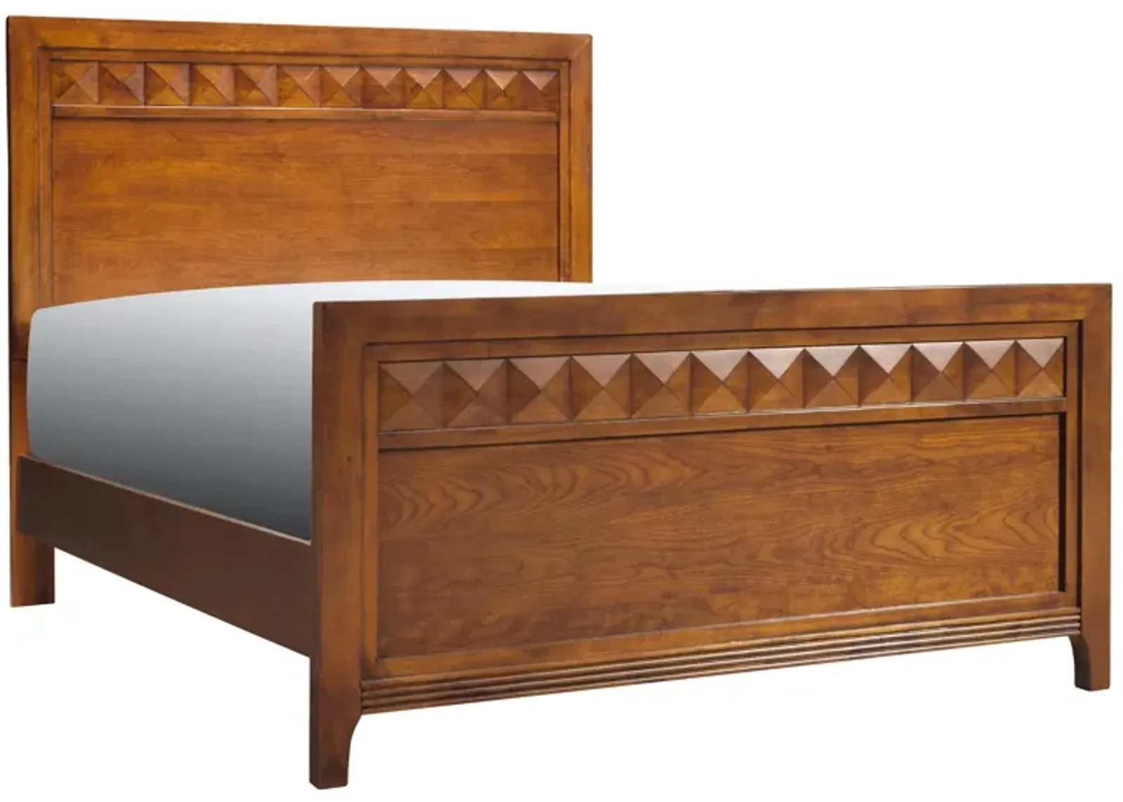 Shadow Panel Bed in Cherry by Davis Intl.