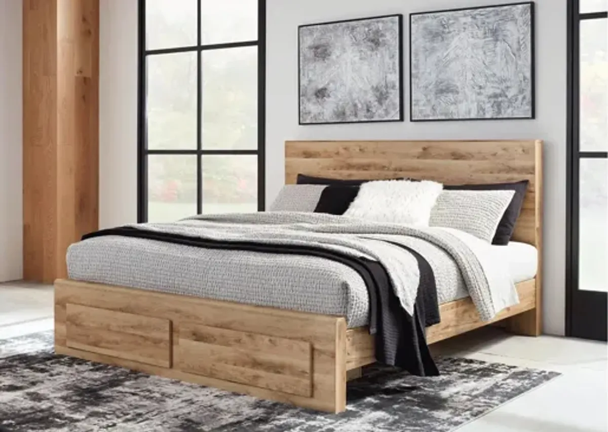 Hyanna Queen Bed w/ Storage Footboard