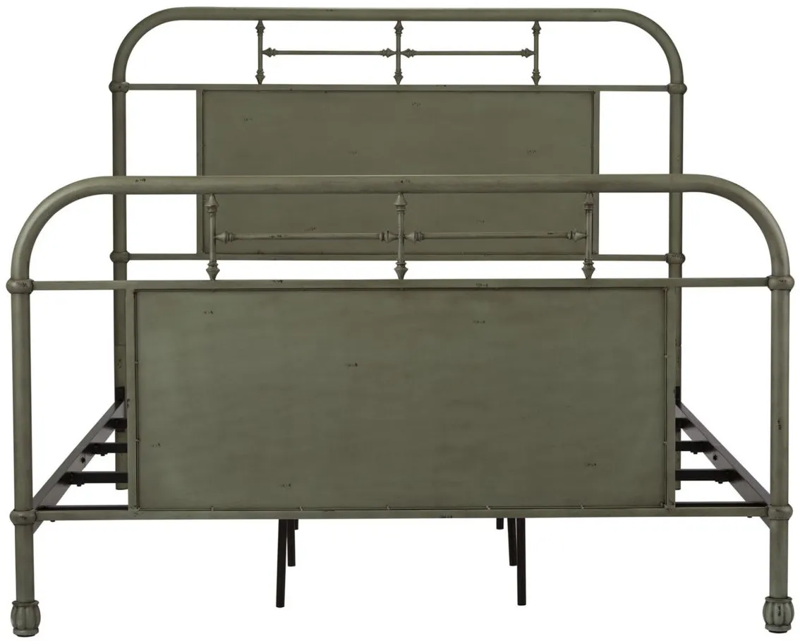 Vintage Series Metal Bed in Green by Liberty Furniture