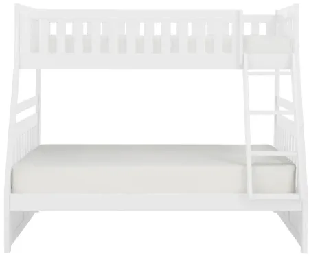 Belisar Twin-Over-Full Bunk Bed in White by Bellanest