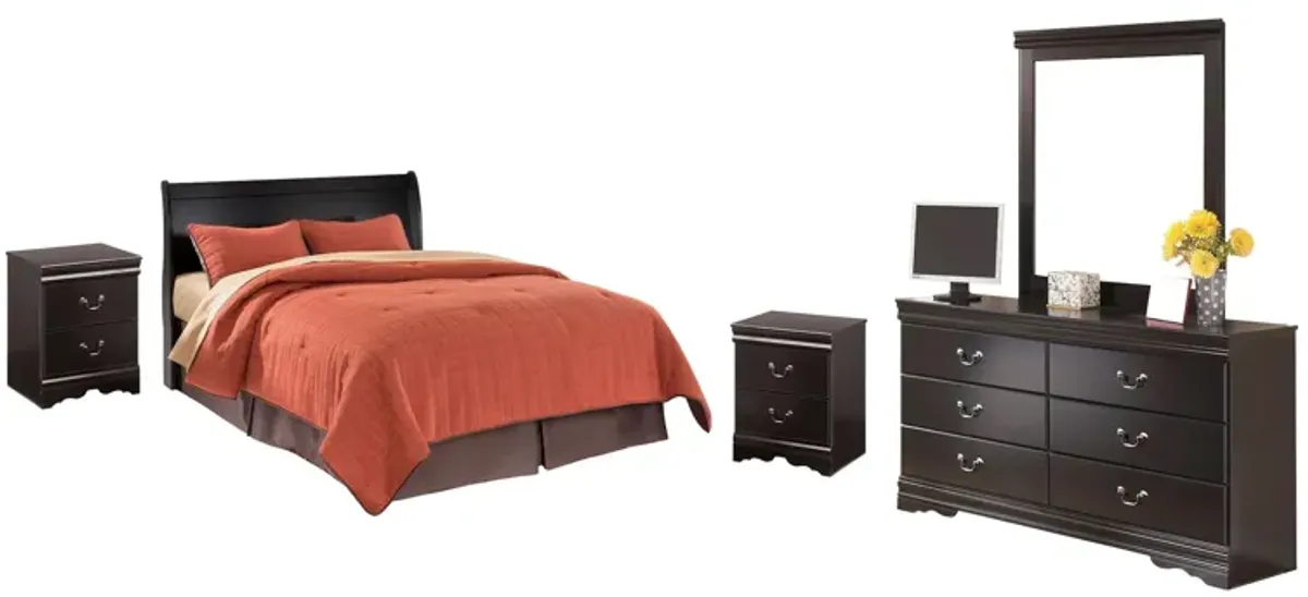 Huey Vineyard 5-pc. Bedroom Set in Black by Ashley Furniture