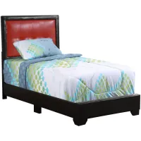Panello Twin Bed in BLACK by Glory Furniture