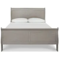 Kordasky Queen Sleigh Bed in Gray by Ashley Furniture