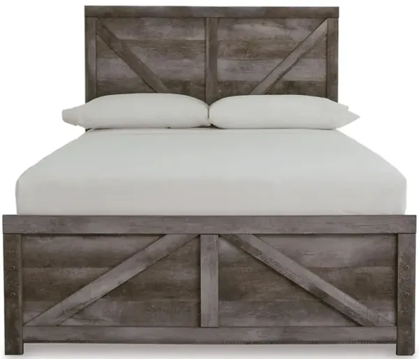 Wynnlow Full Crossbuck Panel Bed