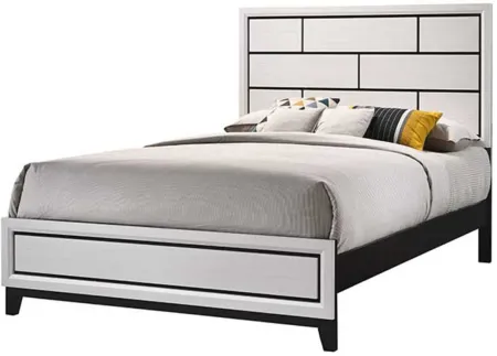Akerson 3-pc. Bedroom Set in White by Crown Mark