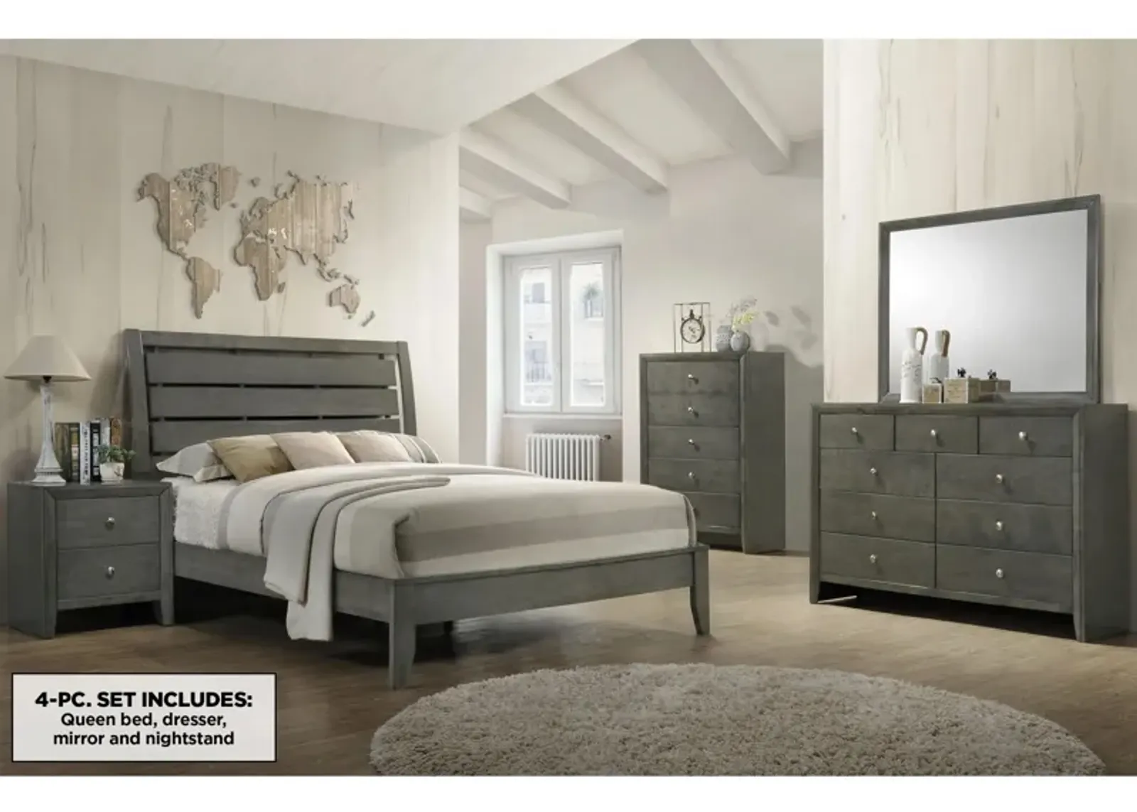 Evan 4-pc. Bedroom Set