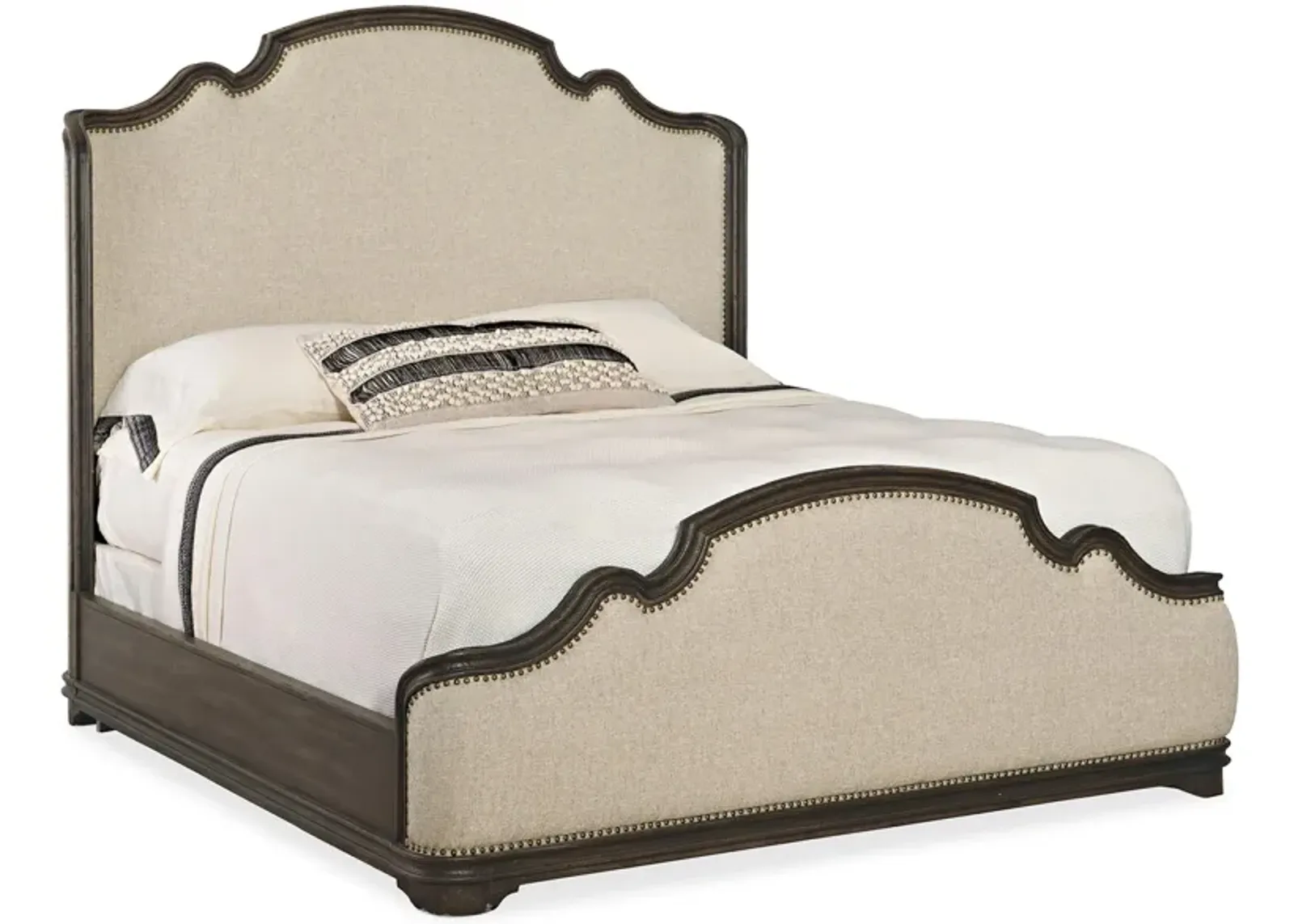 La Grange Upholstered Bed in Brown by Hooker Furniture