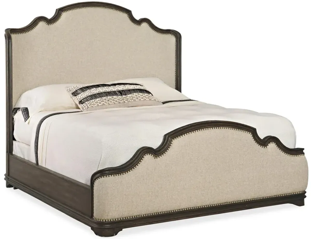 La Grange Upholstered Bed in Brown by Hooker Furniture