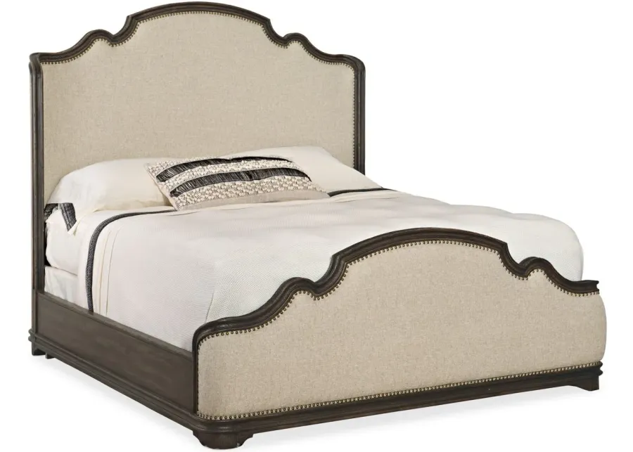 La Grange Upholstered Bed in Brown by Hooker Furniture