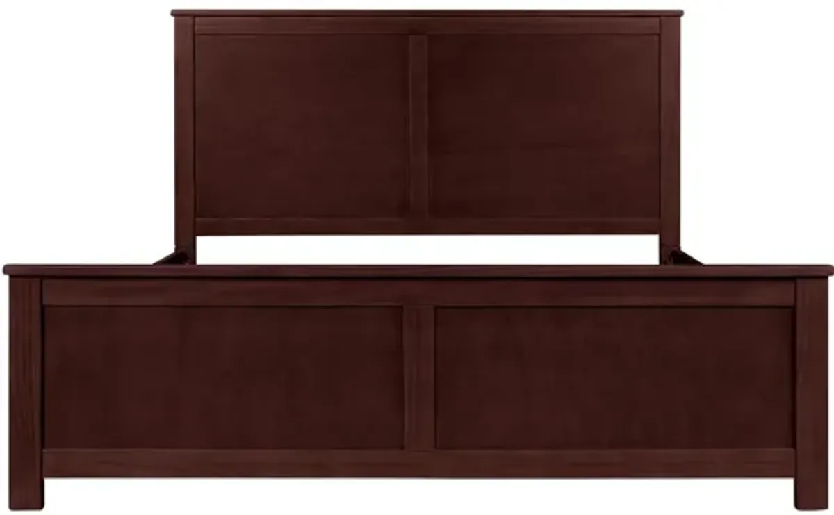 Winston Platform Bed in Espresso by CAMDEN ISLE