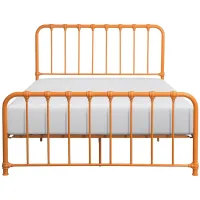 Kimmy Metal Platform Bed in Orange by Homelegance