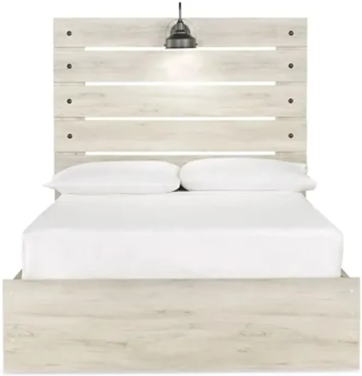 Luna Panel Bed with 4 Side Storage Drawers