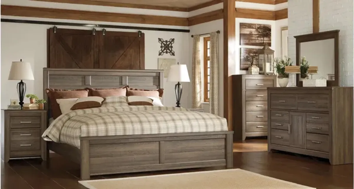 Juararo King Panel Bed