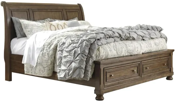 Flynnter Sleigh Storage Bed
