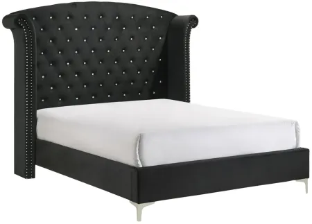 Lucinda Queen Bed in Black 2882 by Crown Mark
