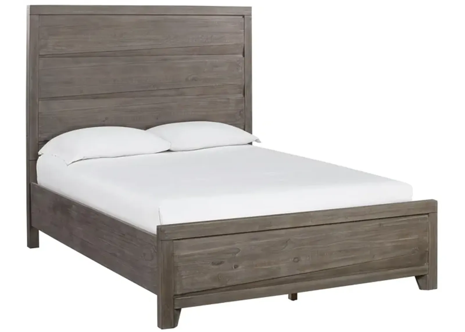 Hearst Solid Wood Full-Size Panel Bed by Bellanest