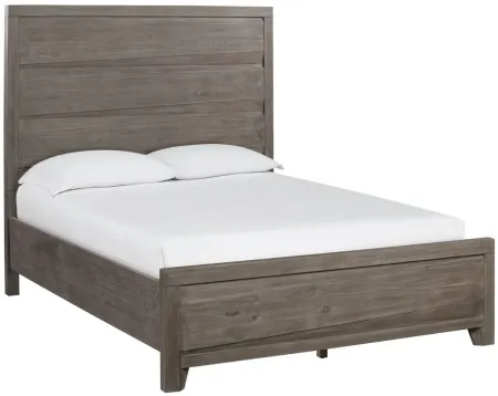 Hearst Solid Wood Full-Size Panel Bed by Bellanest