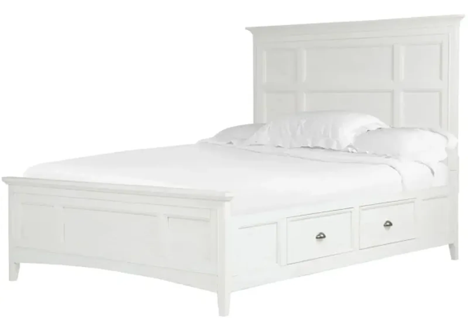 Ivy Ridge Storage Bed in Chalk White by Magnussen Home