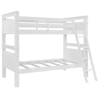 Beckett Twin BB in White by Linon Home Decor
