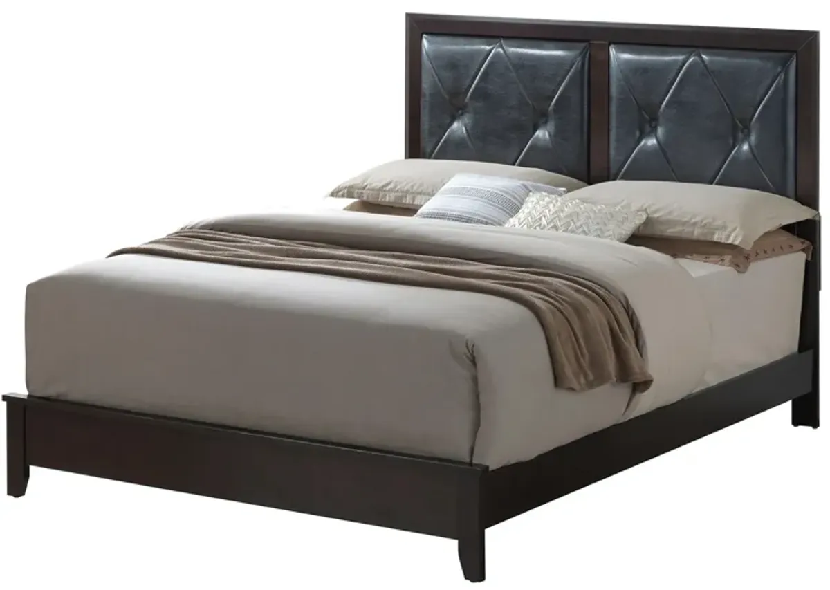 Primo Panel Bed in Cappuccino by Glory Furniture