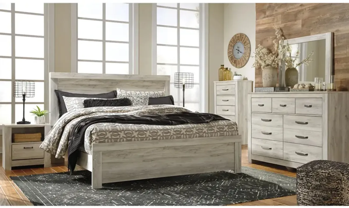 Bellaby 4-pc. Bedroom Set in Whitewash by Ashley Furniture