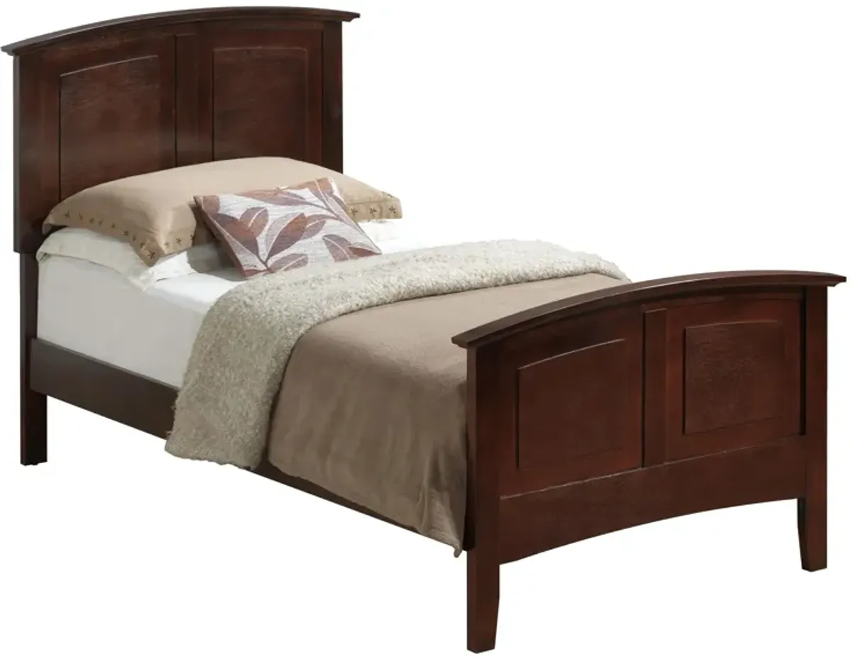 Hammond Twin Bed in Cappuccino by Glory Furniture