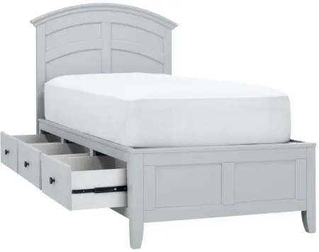 Kylie Youth Platform Bed w/ 2-sd. Storage in Gray by Bellanest