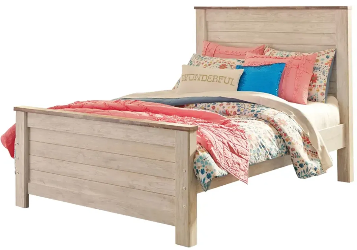 Collingwood Bed in Whitewash by Ashley Furniture