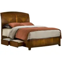 Sullivan Twin Storage Bed in Cinnamon by Bellanest