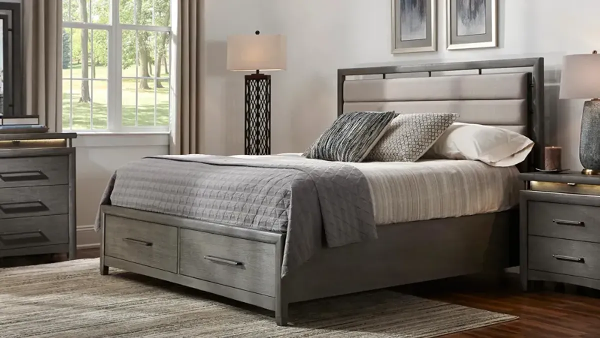 San Clemente Platform Storage Bed