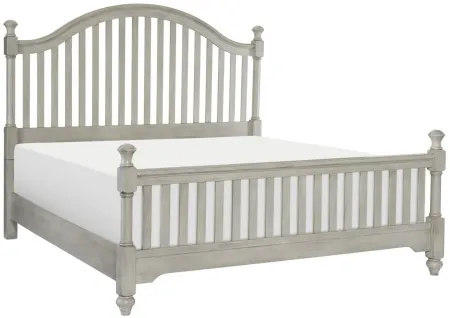 Cordelia Bed in Light Gray by Homelegance