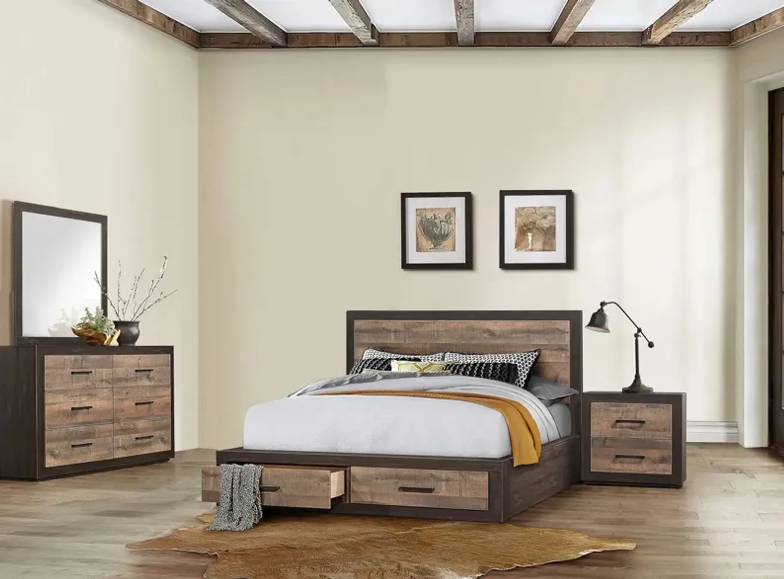 Chad 4-pc. Platform Bedroom Set