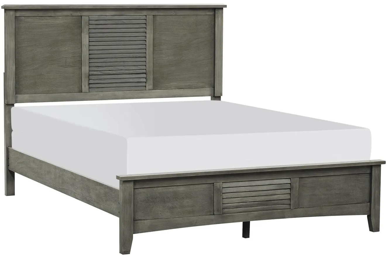 Harbin Bed in Gray by Homelegance
