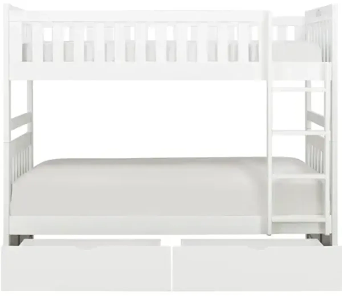 Belisar Twin-Over-Twin Storage Bunk Bed