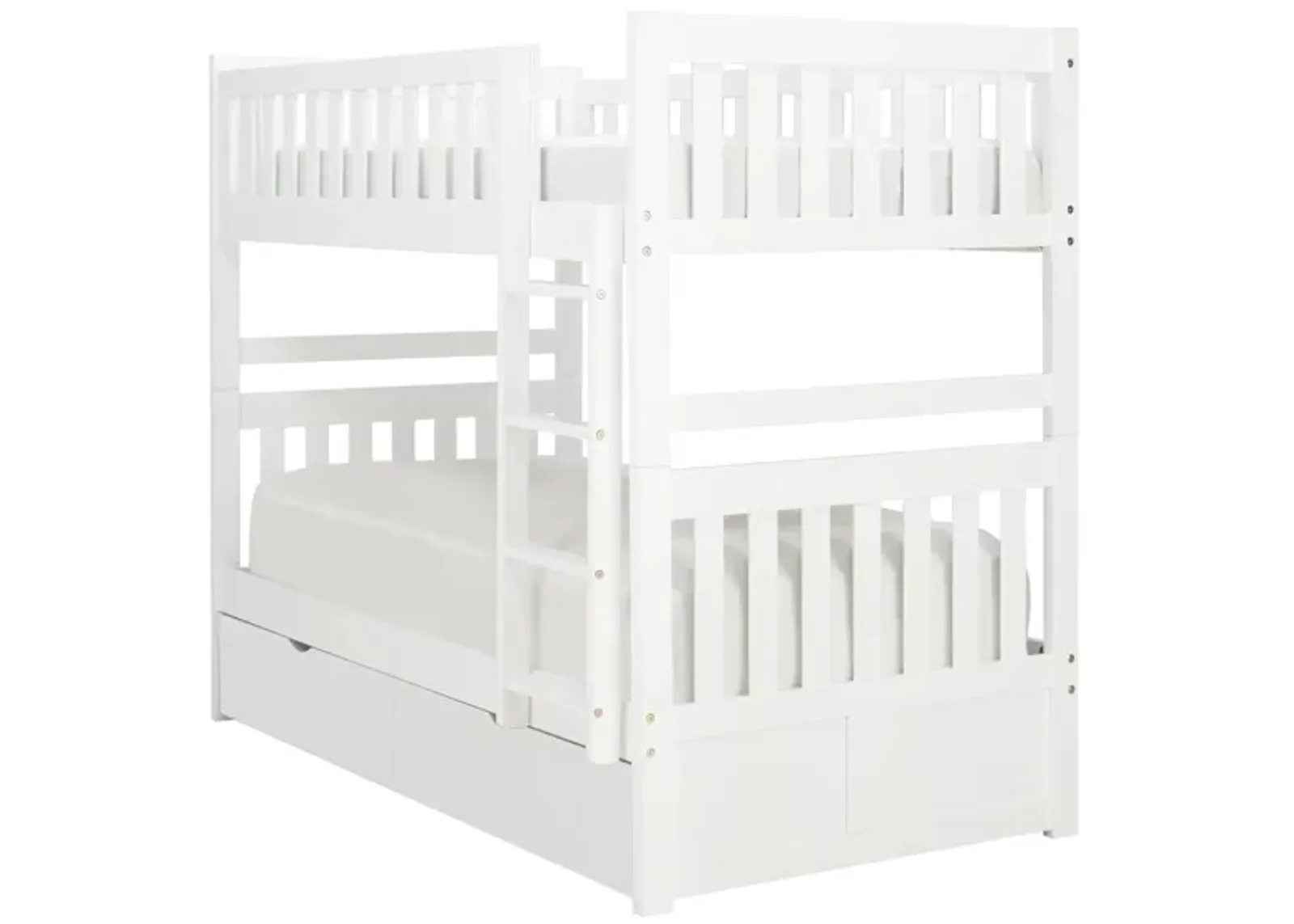 Belisar Twin-Over-Twin Storage Bunk Bed