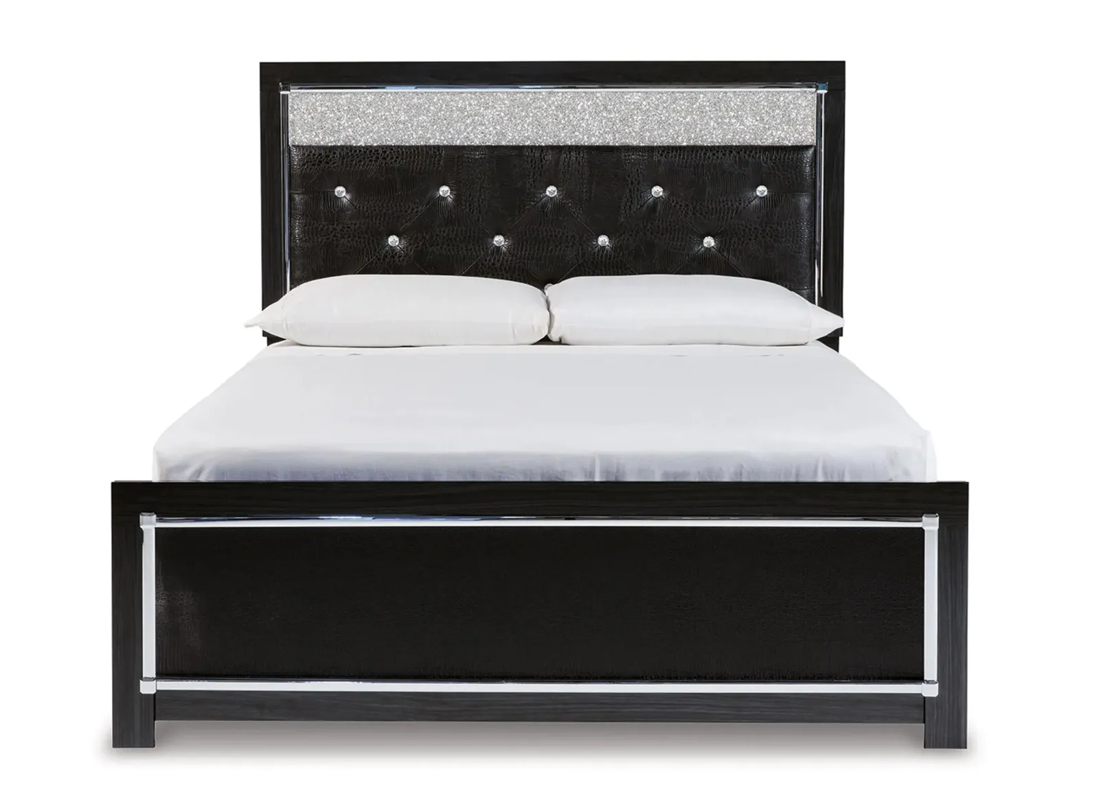 Kaydell Queen Panel Bed in Black by Ashley Furniture