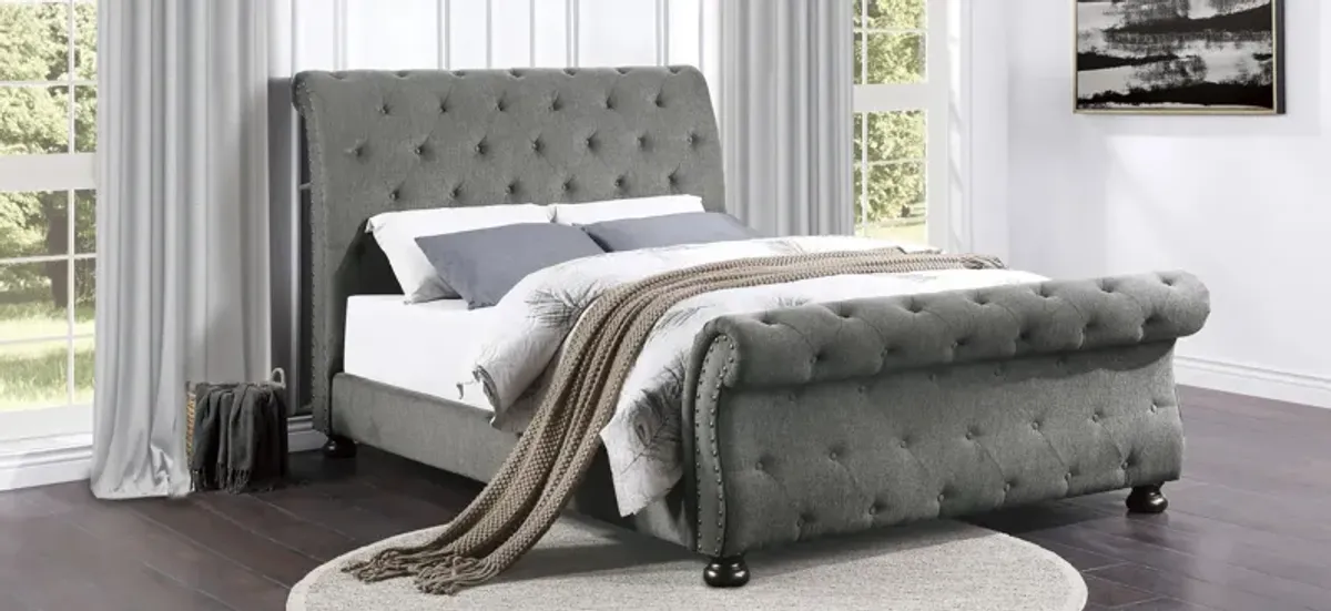 Sanders Upholstered Bed