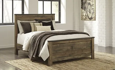 Braydon Panel Bed in Brown by Ashley Furniture