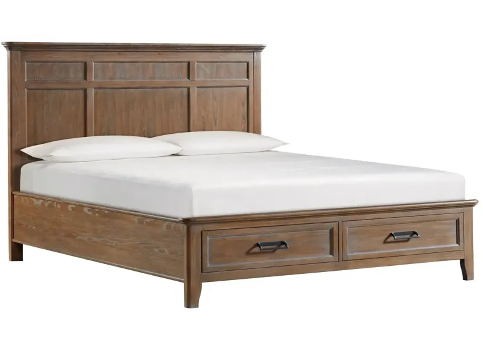 Alta Queen Storage Bed in Harvest Brown by Intercon