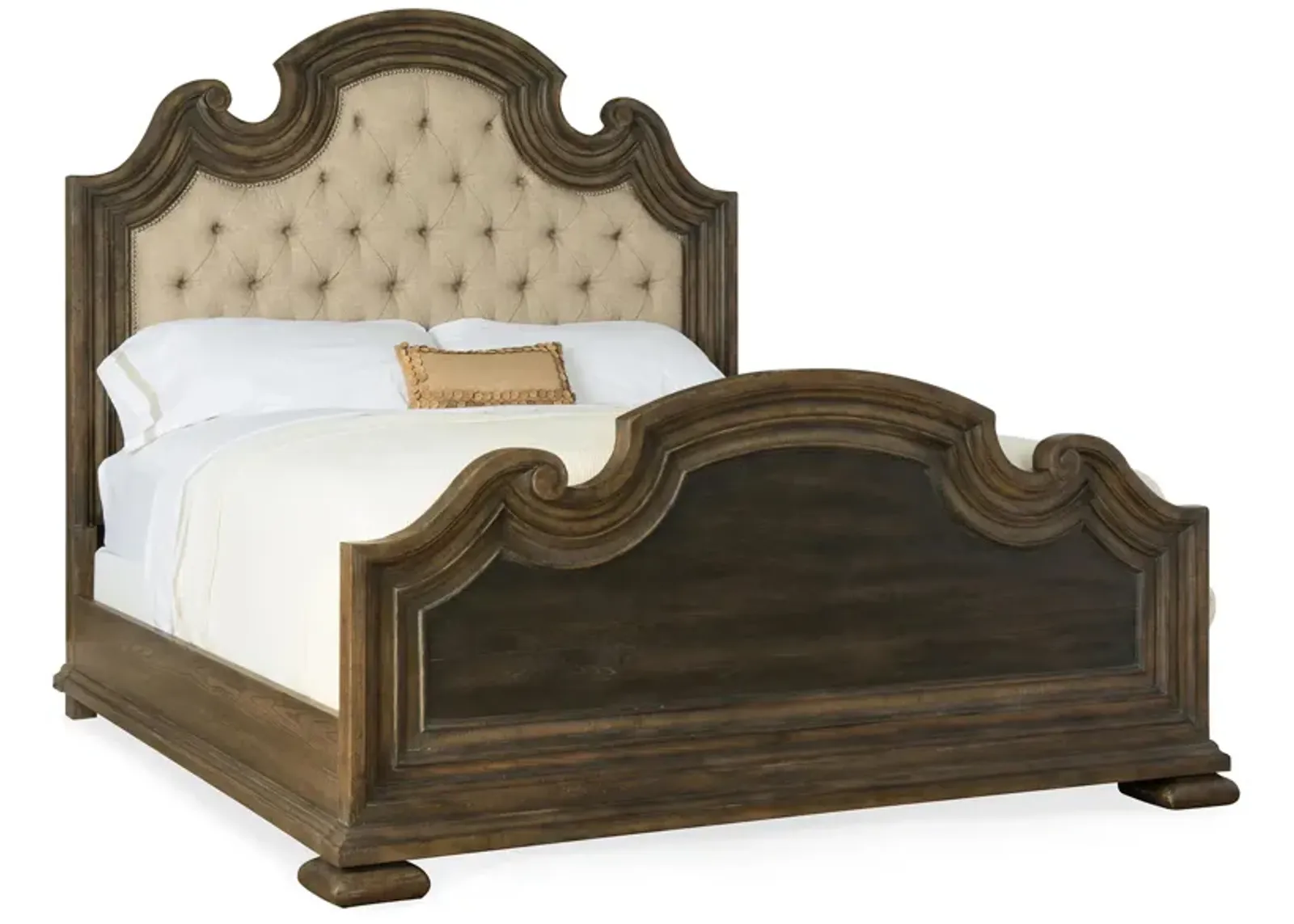 Hill Country Upholstered Bed in Brown by Hooker Furniture