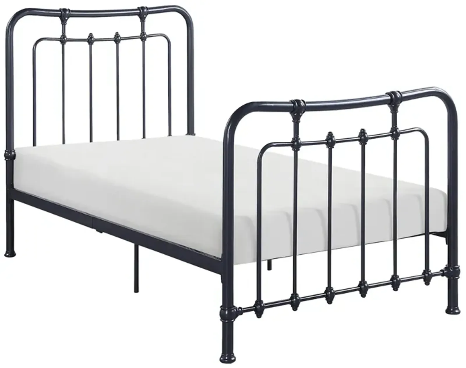 Zephyr Twin Metal Platform Bed